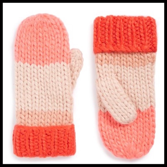 ❗️6-HOUR SALE❗️KATE SPADE SET LONG SCARF & MITTENS - Picture 7 of 8